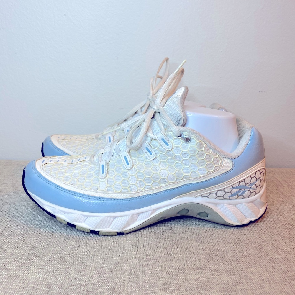 Reebok Running White/Blue Running Shoe RB 801 FLU 1-712207